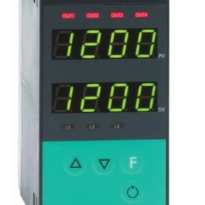 Régulateur de température Gefran 1200 Borne à vis On-Off, P, PD, PID, 4 sorties 4 entrées, Analogique, Logique, Relais