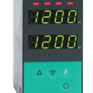 Régulateur de température Gefran 1200 Borne à vis On-Off, P, PD, PID, 4 sorties 4 entrées, Continu 0 à 10 V, Relais 27V