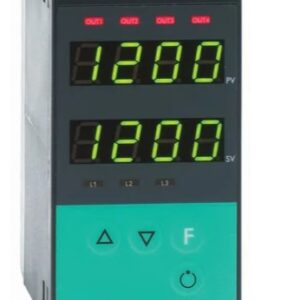 Régulateur de température Gefran 1200 Panneau PID, 4 sorties 2 entrées, Logique, Sortie relais 240V c.a. / V c.c.