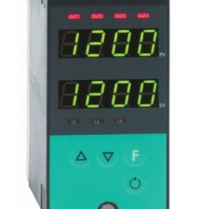 Régulateur de température Gefran 1200 Borne à vis On-Off, P, PD, PID, 4 sorties 4 entrées, Logique, Relais 240V c.a. / V