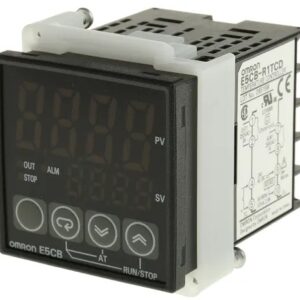 Régulateur de température PID Omron E5CB Panneau On-Off, 1 sorties 1 entrées, Relais 240V c.a.
