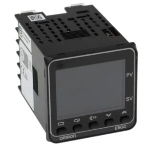 Régulateur de température PID Omron E5CC Panneau Contrôleur PID, 1 sorties 2 entrées, Relais statique 240V c.a.