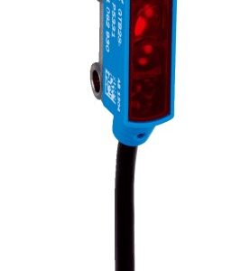 Capteur photoélectrique SICK Réflexion directe Lumière rouge polarisé, Bloc Connecteur 3 broches Commutation foncée Non
