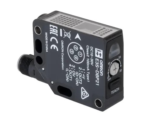 Capteur photoélectrique Omron Rétro-réflectif LED rouge, Bloc Câble PnP Non