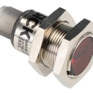 Capteur photoélectrique SICK Suppression de l'arrière plan LED, Cylindrique M12 à 4 broches PnP Non