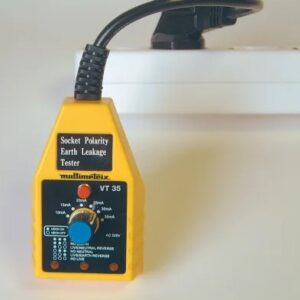 Testeur RCD Chauvin Arnoux 230V a.c. CAT 0, CAT II