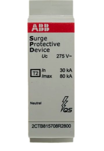 Circuit de protection contre les surtensions OVR ABB, 275V, 80 kA Circuit de protection contre les surtensions IECEx