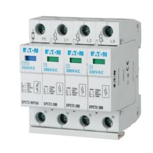 Parafoudre Eaton, 3 phases, 40 kA, 1.4 kV xPole - SPCT2 Rail DIN