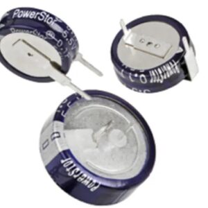 Supercondensateur Eaton, 0.1 F KR -20 to 80 % 75Ω, 5.5V c.c., Traversant