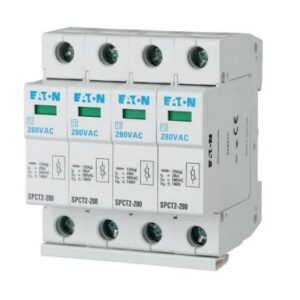 Parafoudre Eaton, 3 phases, 40 kA, 2.2 kV xPole - SPCT2 Rail DIN