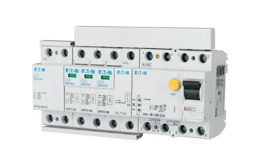 Parafoudre Eaton, 3 phases, 12.5 kA, 1.5 kV xPole - SPBT12 Rail DIN