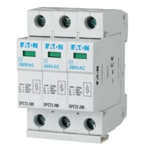 Parafoudre Eaton, 3 phases, 40 kA, 1.6 kV xPole - SPCT2 Rail DIN