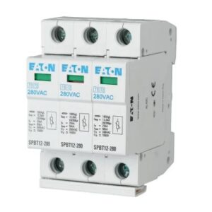 Parafoudre Eaton, 3 phases, 12.5 kA, 1.5 kV xPole - SPBT12 Rail DIN