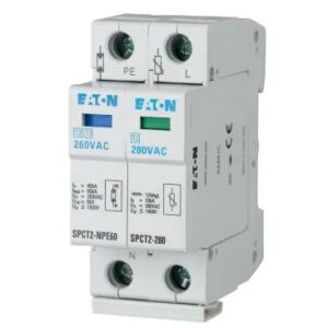 Parafoudre Eaton, 1 phases, 40 kA, 2.2 kV xPole - SPCT2 Rail DIN