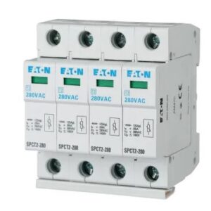 Parafoudre Eaton, 3 phases, 40 kA, 1.6 kV xPole - SPCT2 Rail DIN