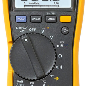 Multimètre Fluke 117 117 Fluke Numérique 10 A c.a. Numérique, 600 V c.a. Valeur efficace (True RMS) 10 A c.c.