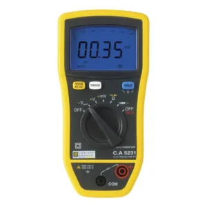 Multimètre CA 5231 Chauvin Arnoux Portable Numérique Valeur efficace (True RMS)