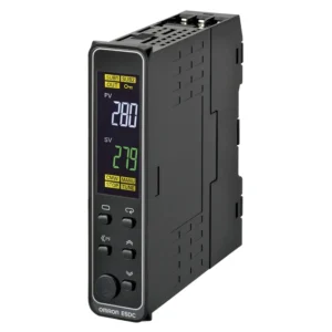 Régulateur de température PID Omron E5DC Rail DIN Contrôleur PID, 2 sorties 1 entrées, Relais 240V c.a. / V c.c.