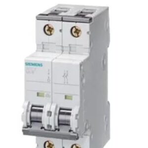 Disjoncteur miniature SENTRON 5SY7, 16A Siemens 2 pôles Type C 400V c.a. 72 V c.c., pouvoir de coupure 5 kA