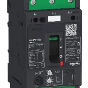 Disjoncteur thermique Schneider Electric, 80A, 3 pôles GV4PE TeSys Rail DIN