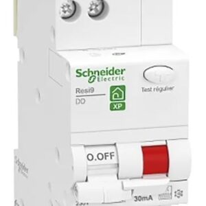 Disjoncteur différentiel magnéto-thermique Schneider Electric 1 pôles 32A, sensibilité 30 mA Type C Resi9