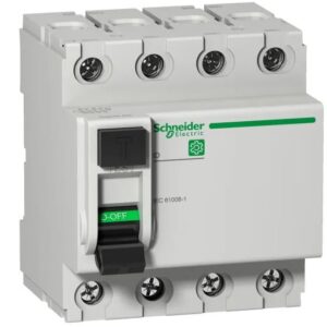 Interrupteur Différentiel Schneider Electric, 4 pôles, Type c.a., 40A a.c., 300 mA Multi9 Multi 9 REACH, EN IEC 61008-1,