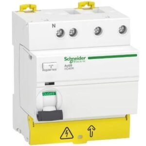 Interrupteur Différentiel Schneider Electric, 3+N pôles, Type c.a., 25A a.c., 30 mA Acti9 Acti9 iIG40K EN/IEC 61008-2-1