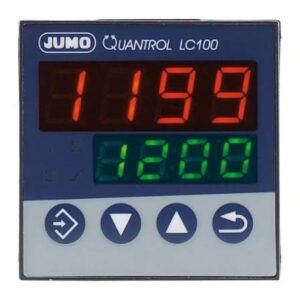 Régulateur de température PID Jumo QUANTROL Panneau On-Off, 1 sorties 1 entrées, 1 relais 240V c.a.