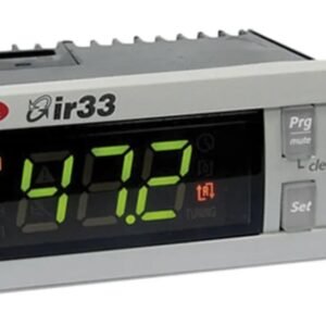 Régulateur de température PID Carel IR33-DN33 Universal Panneau On-Off, 2 sorties 2 entrées, Numérique 230V c.a.