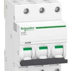 Disjoncteur miniature Acti9 Acti9 iDT40T, 40A Schneider Electric 3 pôles Type D 400V c.a., pouvoir de coupure 6 kA