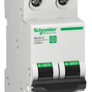 Disjoncteur miniature Multi9 Multi9, 40A Schneider Electric 2 pôles Type C 125 V c.c., pouvoir de coupure 10 kA