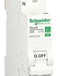 Disjoncteur miniature Resi9 Resi9, 16A Schneider Electric 2 pôles Magnéto-thermique 230V c.a., pouvoir de coupure 3 kA