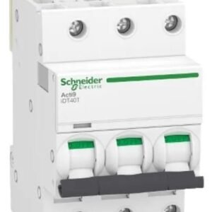 Disjoncteur miniature Acti9 Acti9 iDT40N, 6A Schneider Electric 3+N pôles Type C 400V c.a., pouvoir de coupure 6000 A