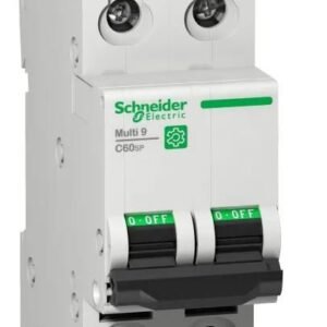 Disjoncteur miniature Multi9 Multi9, 4A Schneider Electric 2 pôles Type D 125 V c.c., pouvoir de coupure 14 kA