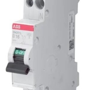 Disjoncteur miniature SN201S SN201, 10A ABB 1 pôles Type C 230V c.a., pouvoir de coupure 4.5 kA