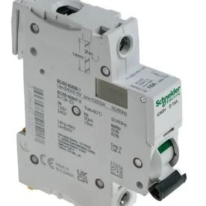 Disjoncteur miniature Acti9 iC60H, 16A Schneider Electric 1 pôles Type D 100V, 12 V, 133 V, 220 V, 240 V, 60 V 72 V