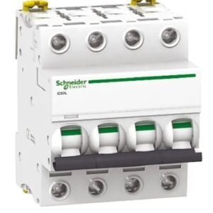 Disjoncteur miniature Acti9 iC60L, 32A Schneider Electric 4 pôles Type C 100V, 12 V, 130 V, 220 V, 240 V, 380 V, 400 V,