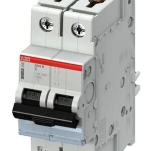Disjoncteur miniature S402M S402M, 20A ABB 2 pôles Type C 440V c.a. 12 V c.c., pouvoir de coupure 15 kA