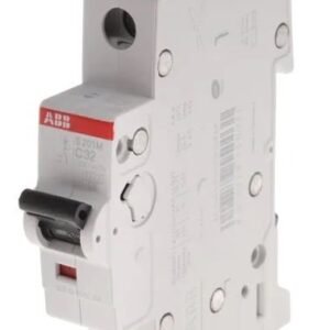 Disjoncteur miniature System Pro M Compact System Pro M Compact, 32A ABB 1 pôles Type C 253V c.a. 72 V c.c., pouvoir de