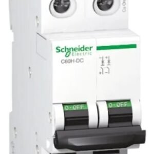 Disjoncteur miniature Acti9 Acti9 PV, 10A Schneider Electric 2 pôles Type C 500 V c.c., pouvoir de coupure 6 kA