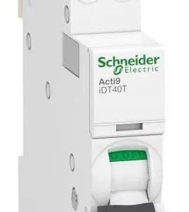 Disjoncteur miniature Acti9 Acti9 iDT40T, 16A Schneider Electric 1 pôles Type C, pouvoir de coupure 4.5 kA