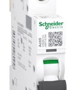 Disjoncteur miniature Acti9 IC60N, 4A Schneider Electric 1 pôles Type C 240V c.a. 72 V c.c., pouvoir de coupure 10 kA