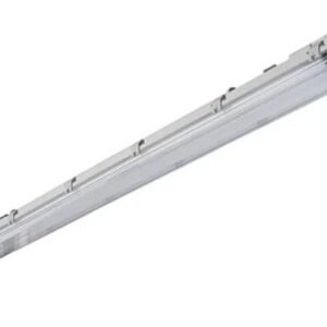 Réglette, 1.28 m, 26.6 W, Sylvania Double, LED, 1, 240V, IP65