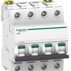 Disjoncteur miniature Acti9 IC60N, 20A Schneider Electric 4 pôles Type C 100V, 12 V, 130 V, 220 V, 240 V, 380 V, 400 V,
