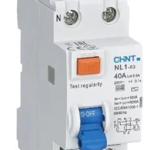 Interrupteur Différentiel CHINT, 2 pôles, Type c.a., 40A, 30 mA NL1 CE, EAC, RoHS