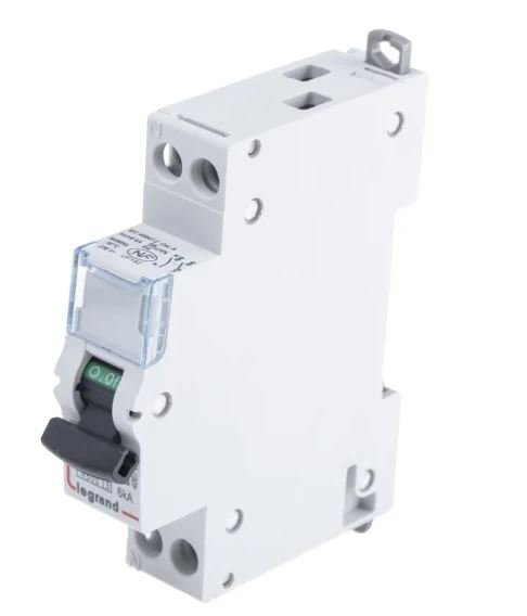 Disjoncteur miniature DX DNX3, 16A Legrand 1 pôles Type C 250V c.a. 12 V c.c., pouvoir de coupure 50 kA