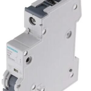 Disjoncteur miniature SENTRON 5SY4, 4A Siemens 1 pôles Type C 400V c.a. 60 V c.c., pouvoir de coupure 10 kA
