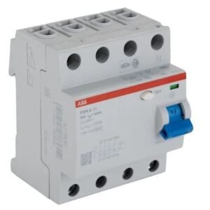 Interrupteur Différentiel ABB, 4 pôles, Type A, 63A Type A, 30 mA F200 F200 CE
