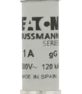 Fusible cartouche, 1A Eaton Type gG/gL Céramique 500V 10 x 38 mm