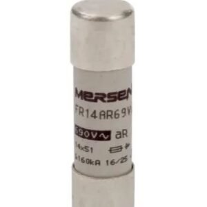 Fusible cartouche, 40A Mersen Type aR Céramique 690V c.a. 14 x 51 mm